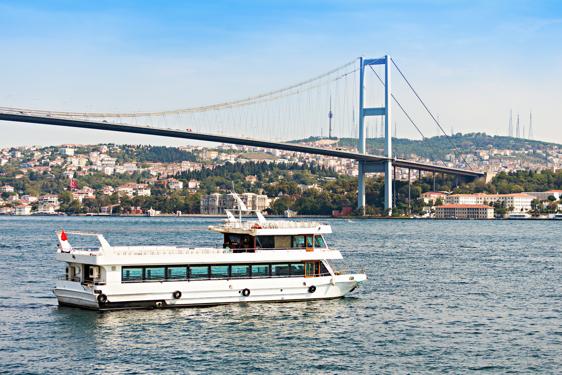Paseo en barco por el Bósforo, Estambul