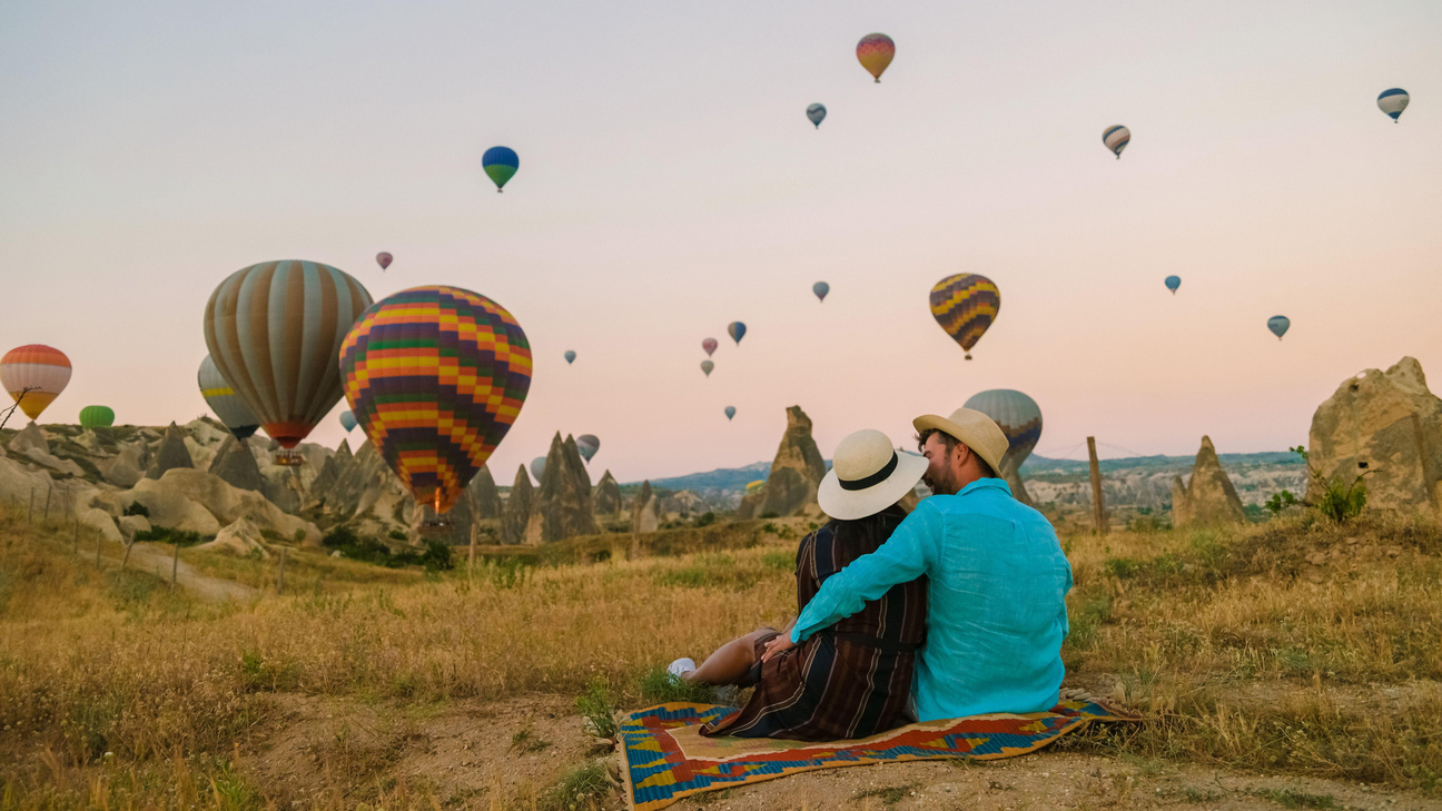 Globos aerostáticos en Capadocia