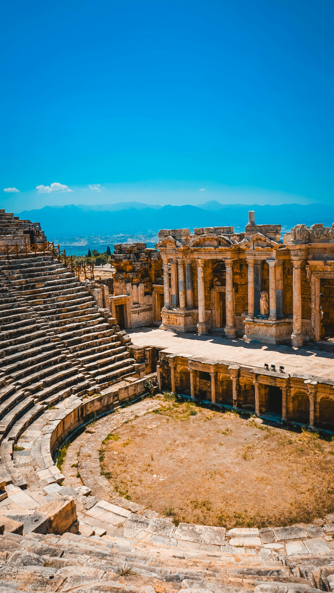 Teatro antiguo de Hierápolis, Pamukkale
